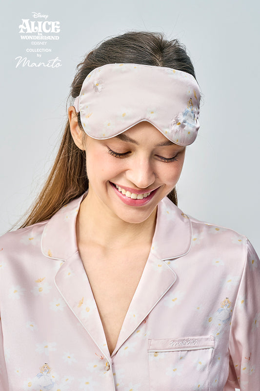MANITO迪士尼爱丽丝合作系列Daisy 桑蚕丝眼罩