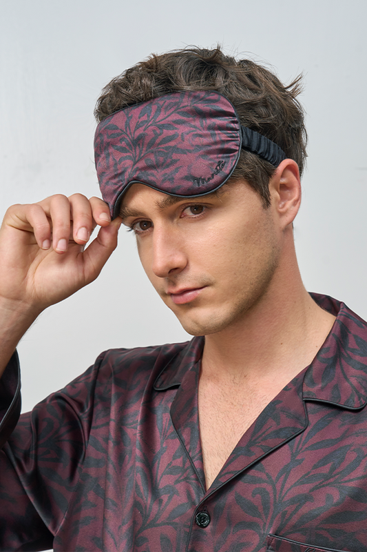 Tropical 男士叶影眼罩