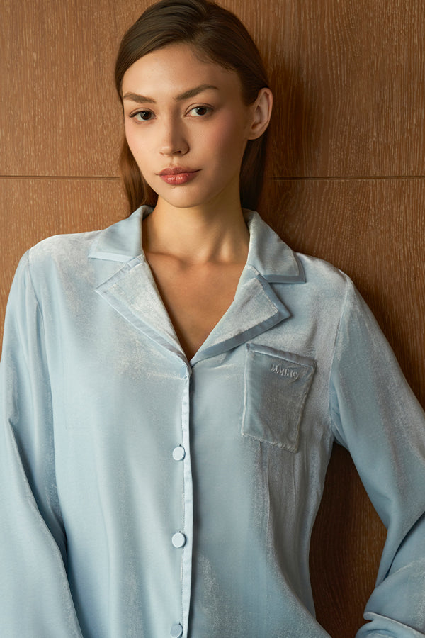 Combo 女士丝绒家居服套装