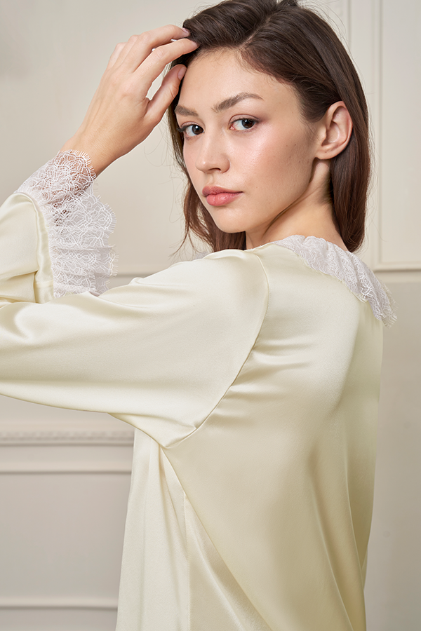 Court 蕾丝女士家居服套装