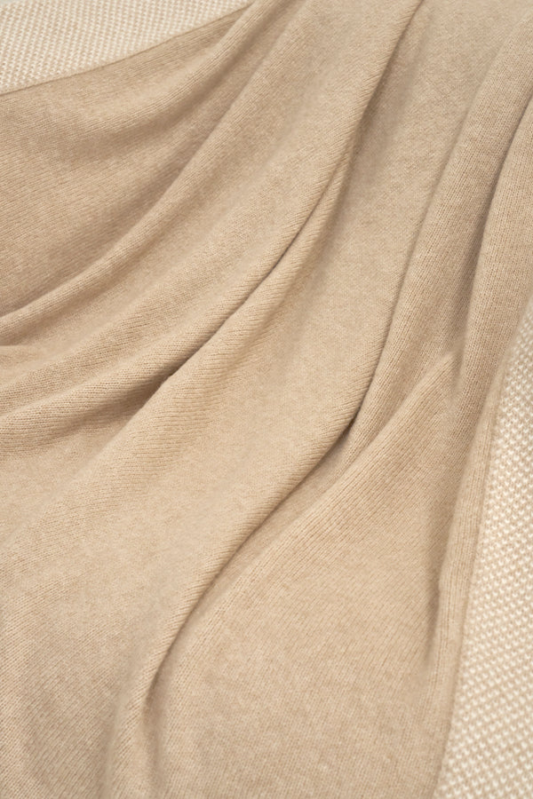 Sand Dune 针织盖毯