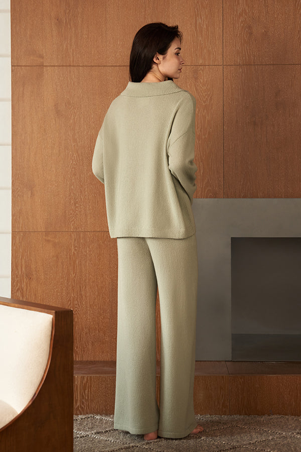 Heather 女士针织家居服套装
