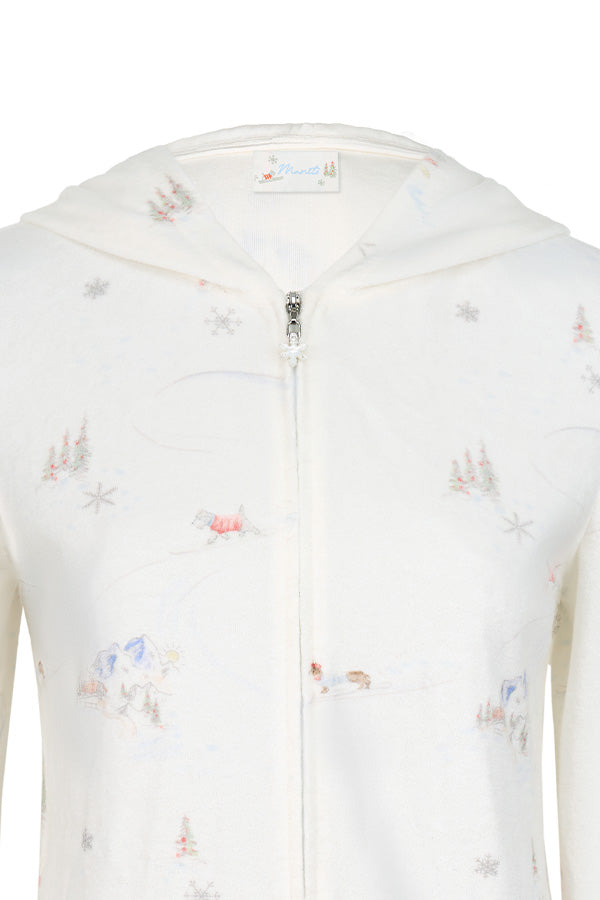 Snow Puppy 女士针织家居服套装