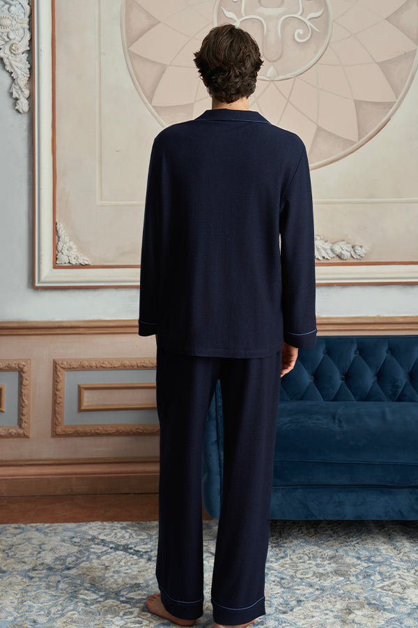 Limerence 男士丝羊毛家居服套装