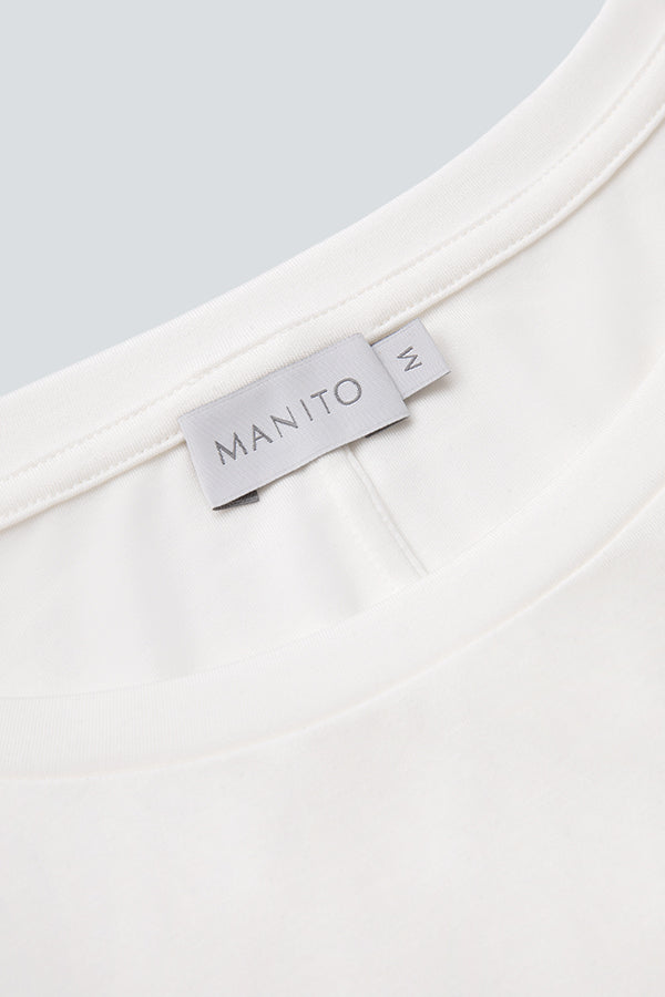 New Soft女士桑蚕丝莫代尔针织T恤