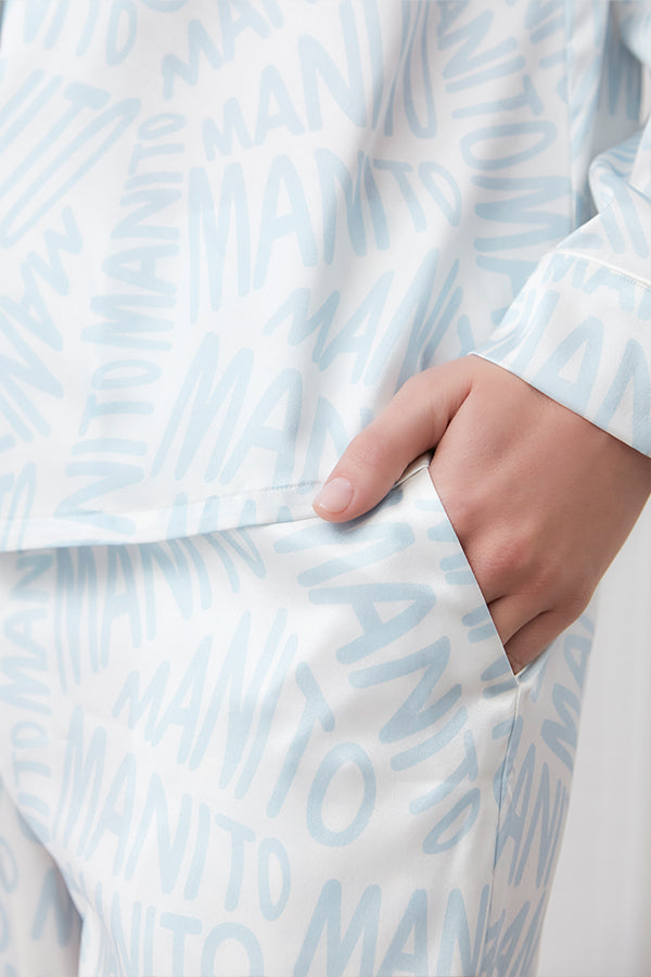 Script睡衣套装-女士