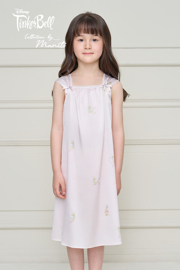 MANITO迪士尼奇妙仙子合作系列Enchanted Charm婴童桑蚕丝睡裙