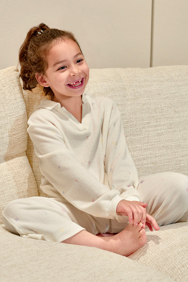 New Signature 儿童针织家居服套装