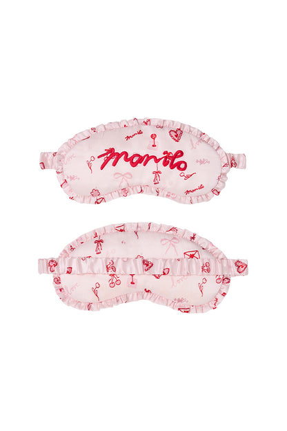 Love Notes 桑蚕丝眼罩枕套