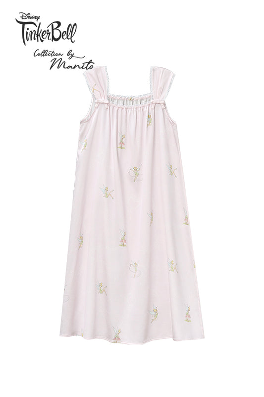 MANITO迪士尼奇妙仙子合作系列Enchanted Charm婴童桑蚕丝睡裙