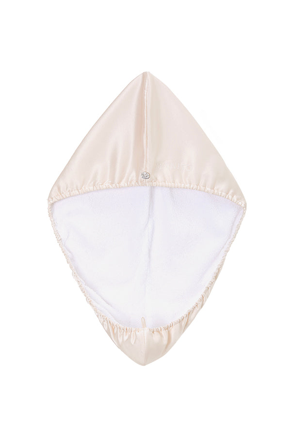 Blooming 桑蚕丝干发帽