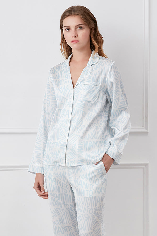 Script睡衣套装-女士