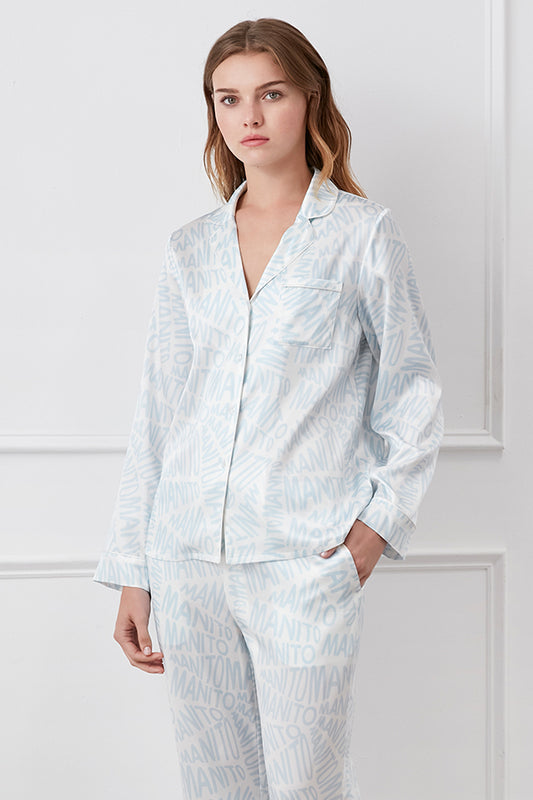 Script睡衣套装-女士