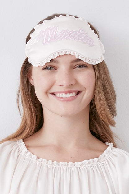 Fairy 花边蚕丝眼罩