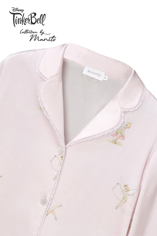 MANITO迪士尼奇妙仙子合作系列Enchanted Charm婴童桑蚕丝睡衣套装