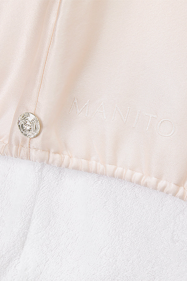 Blooming 桑蚕丝干发帽