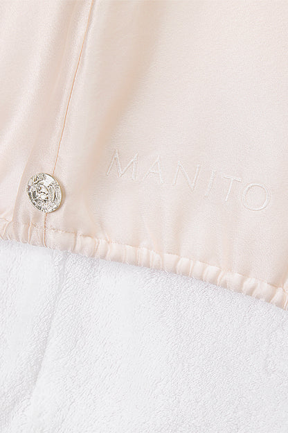 Blooming 桑蚕丝干发帽