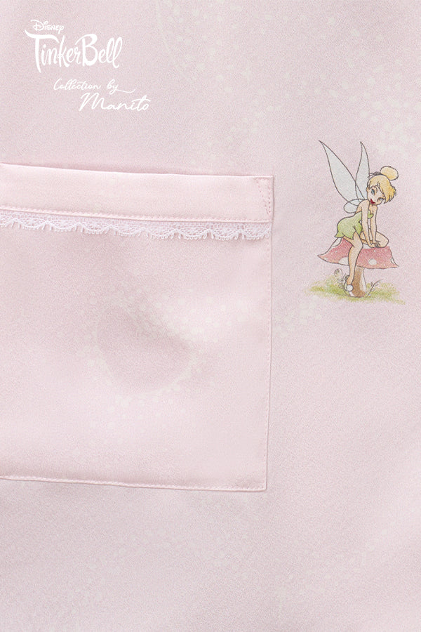 MANITO迪士尼奇妙仙子合作系列Enchanted Charm婴童桑蚕丝睡衣套装