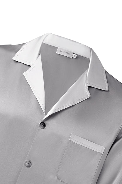 Patrician 男士桑蚕丝家居服套装