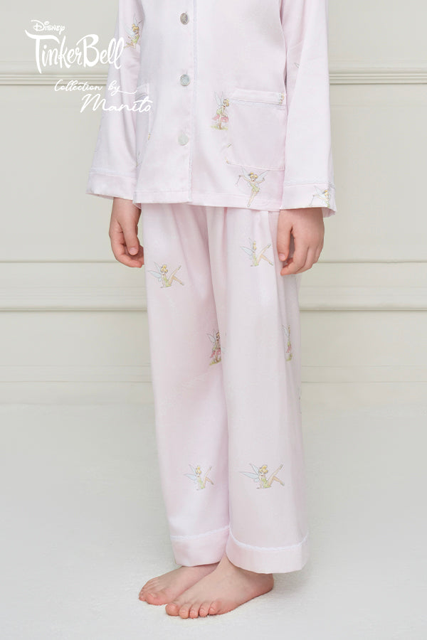 MANITO迪士尼奇妙仙子合作系列Enchanted Charm婴童桑蚕丝睡衣套装