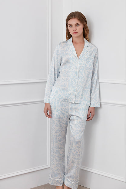 Script睡衣套装-女士