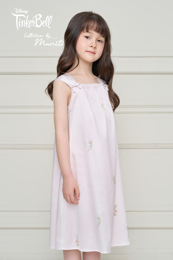 MANITO迪士尼奇妙仙子合作系列Enchanted Charm婴童桑蚕丝睡裙