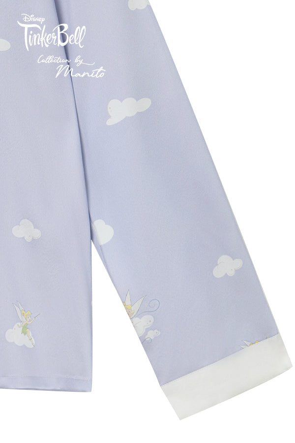 MANITO迪士尼奇妙仙子合作系列Moonglade Dream儿童桑蚕丝睡衣套装