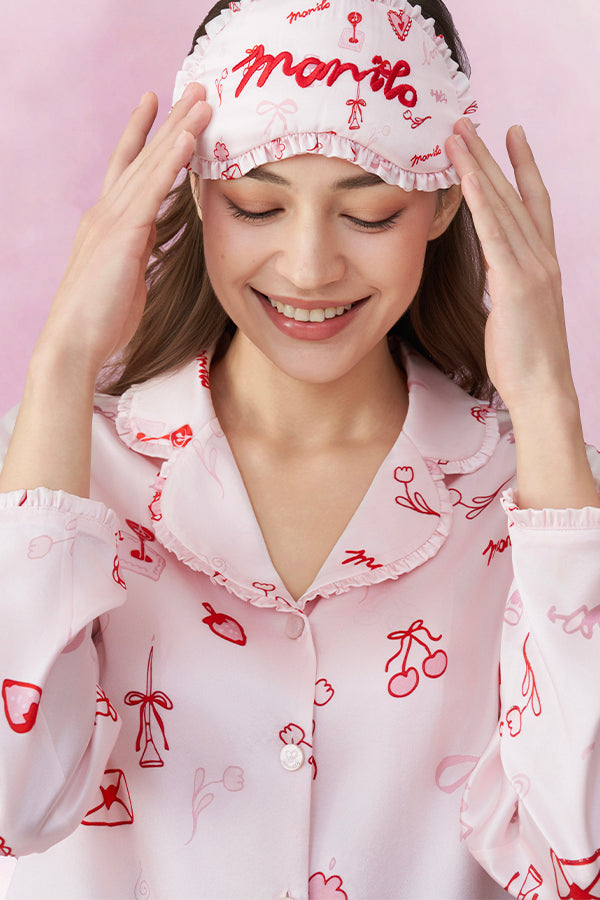 Love Notes 女士桑蚕丝睡衣套装