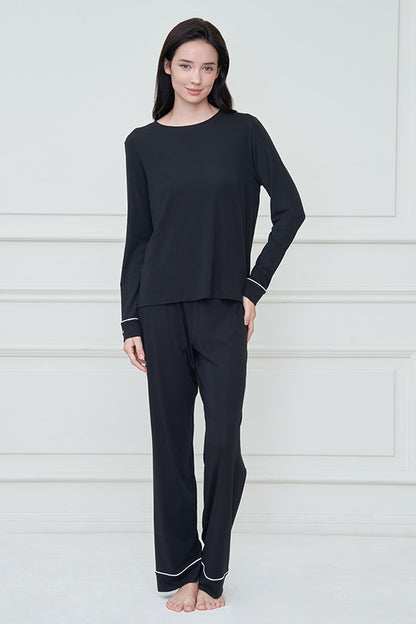 New Soft 女士莫代尔圆领睡衣套装
