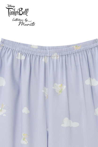 MANITO迪士尼奇妙仙子合作系列Moonglade Dream儿童桑蚕丝睡衣套装