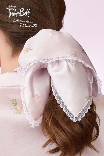 MANITO迪士尼奇妙仙子合作系列 Enchanted Charm桑蚕丝方巾发圈